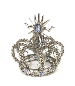 画像1: クラウン　王冠型　LM　太陽　銀