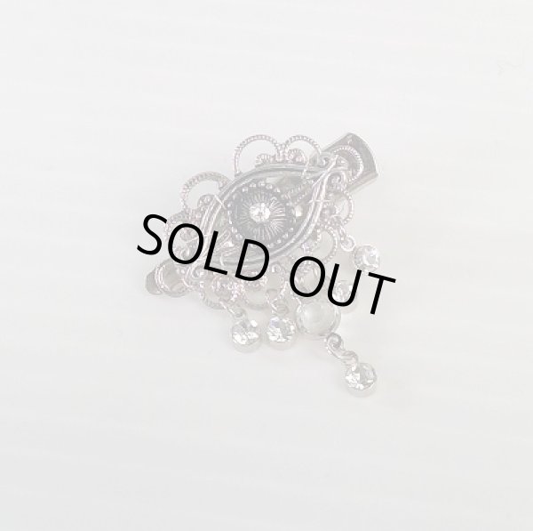 画像1: ヒトミ　クリップ　銀 (1)